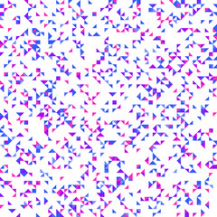 Abstract mosaic of right triangles