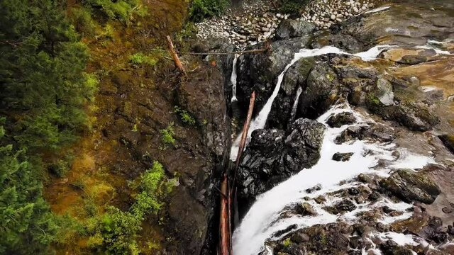 Waterfall Vancouver Island
