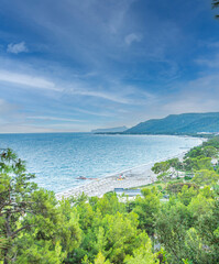 Beldibi resort village in Turkey.Amara premier palace