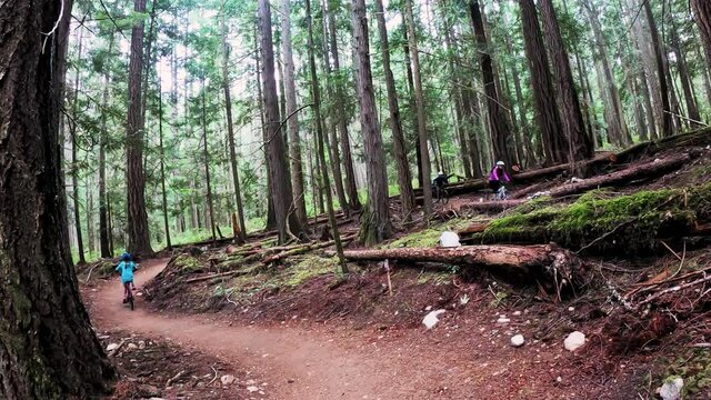 Family Mountain Biking