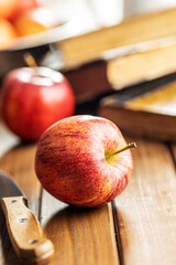 Fresh autumn apples