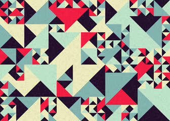 Obraz premium Abstract Geometric Pattern generative computational art illustration