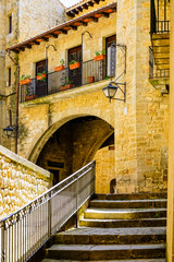 town of Sos del Rey Catolica in the province of Aragon