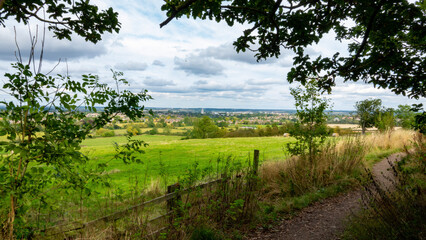 Fototapeta premium landscape in the countryside