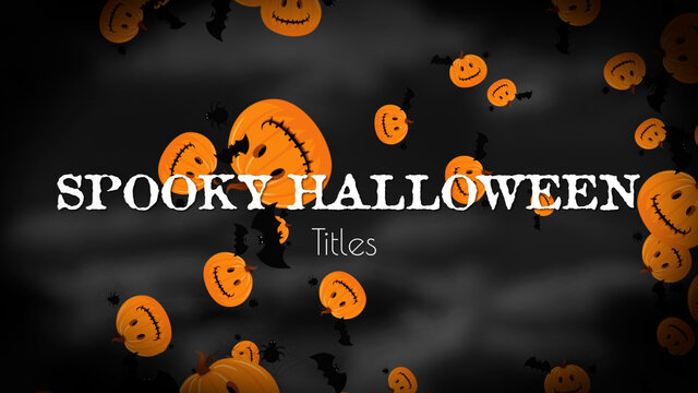 Spooky Hallowen Title