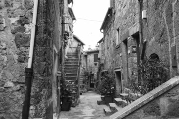 Italienische Gasse (S/W)