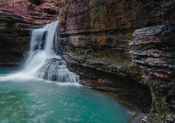 waterfall in the forest