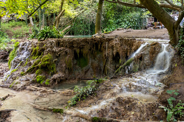 Amazing view of Krushuna Waterfalls, Bulgaria