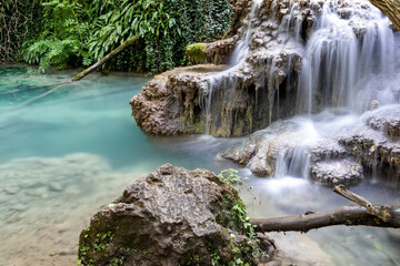 Fototapeta na wymiar Amazing view of Krushuna Waterfalls, Bulgaria