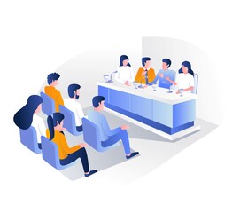 Public meetings and conferences