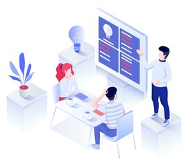 The team is looking for solutions to grow the business