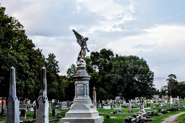 Old City Cemetery in Monroe Louisiana