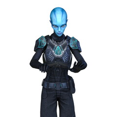 女性エイリアン