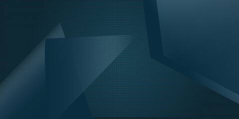 Obraz premium Abstract Blue and Green Background with lines