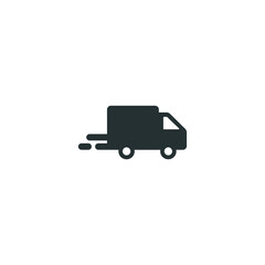 Delivery Truck Vehicle icon vector