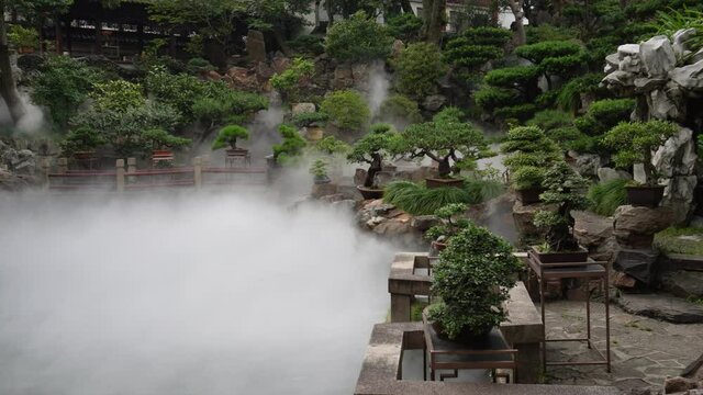 Chenghuang Temple and Yu garden in Shanghai China. Tourism, travel and city concept b-roll footage of Shanghai China