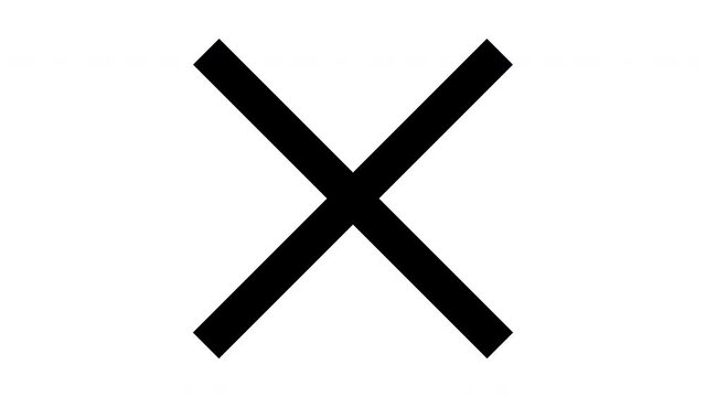 Simple check mark (tick), cross and circle drawing animation (4 colors set)