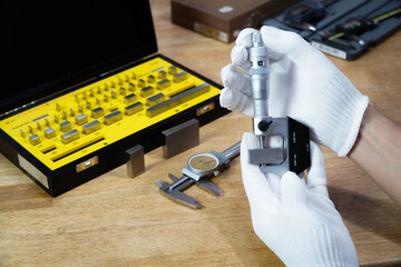 Vernier caliper and scale. Measuring tool and equipment,Gauge Blocks Precision Metric