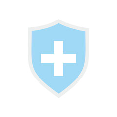Insurance icon vector illustration isolated . Medical Insurance Icon.	
