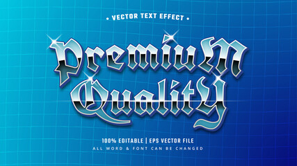 Premium Quality Retro 3d Text Style Effect. Editable illustrator text style.
