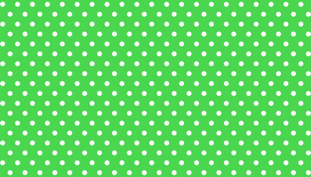 green polka dots seamless pattern retro stylish background