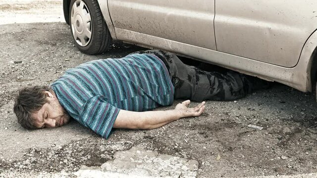 a dead man was hit by a car on the road to death a pedestrian was in an accident in the news.
