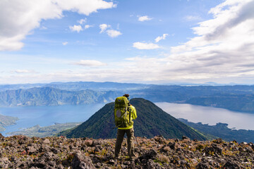 Volcano hiking 