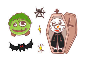 Carzy Halloween-Pumpkin-Vampire