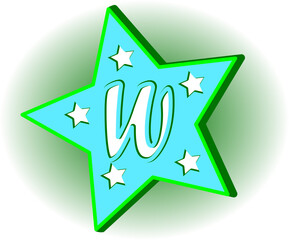 alphabet or font design vector illustration concept