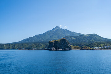 Obraz premium 利尻島での生活 (日本 - 北海道 - 利尻島) 