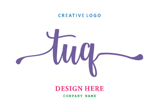 TUQ lettering logo is simple, easy to understand and authoritative