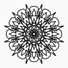 decorative concept abstract mandala illustration
