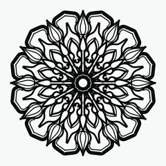 decorative concept abstract mandala illustration