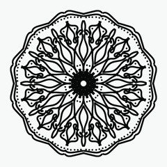 decorative concept abstract mandala illustration