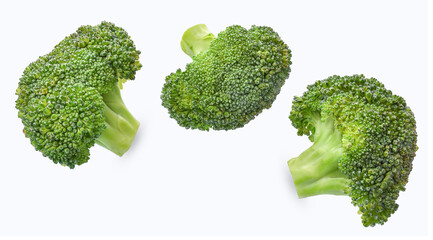 broccoli isolated on white background