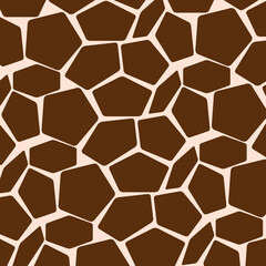 キリン柄の背景