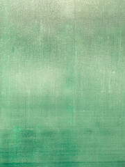 Fototapeta premium Green concrete wall texture and background with copy space
