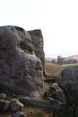 helmet shape rock, Dillon Beach CA, 2014