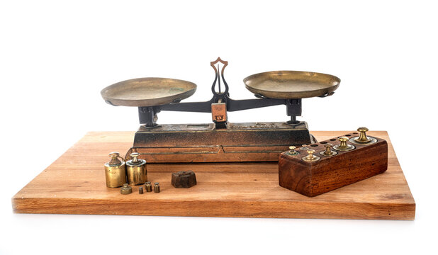 Roberval balance in studio