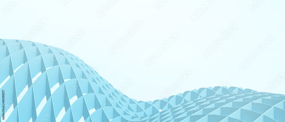 Poster abstract background. structure architecture folding concept and geometric shape with modern design o