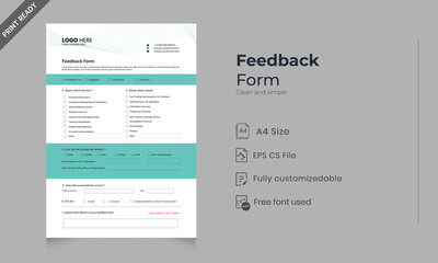 Feedback Form Template