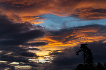 sky at sunset
