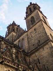 Fototapeta na wymiar dom in magdeburg cathedral