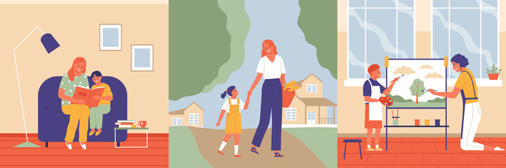 Babysitter Nanny Design Concept