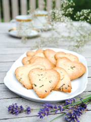Lavendelplätzchen
