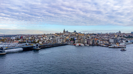 Naklejka premium Istanbul travel, Bosphorus roundtrip