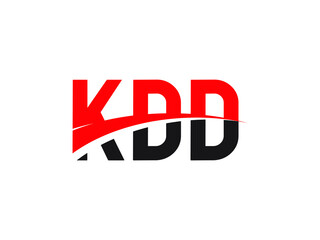 KDD Letter Initial Logo Design Vector Illustration