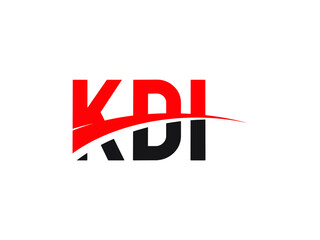 KDI Letter Initial Logo Design Vector Illustration