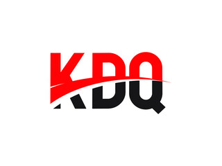 KDQ Letter Initial Logo Design Vector Illustration