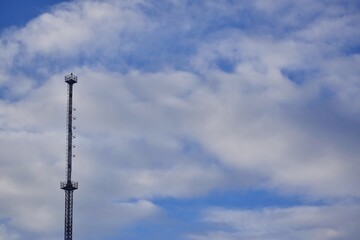 Obraz premium tower with cloud sky